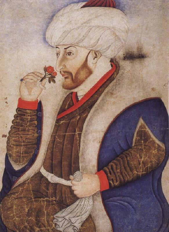 Naqqash Sinan Bey Portrait of the Ottoman sultan Mehmed the Conqueror China oil painting art